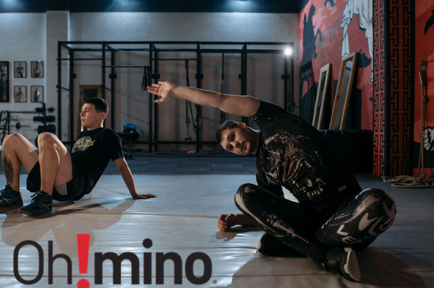 Classical Jujutsu Strength Circuit photo with partners practicing throws