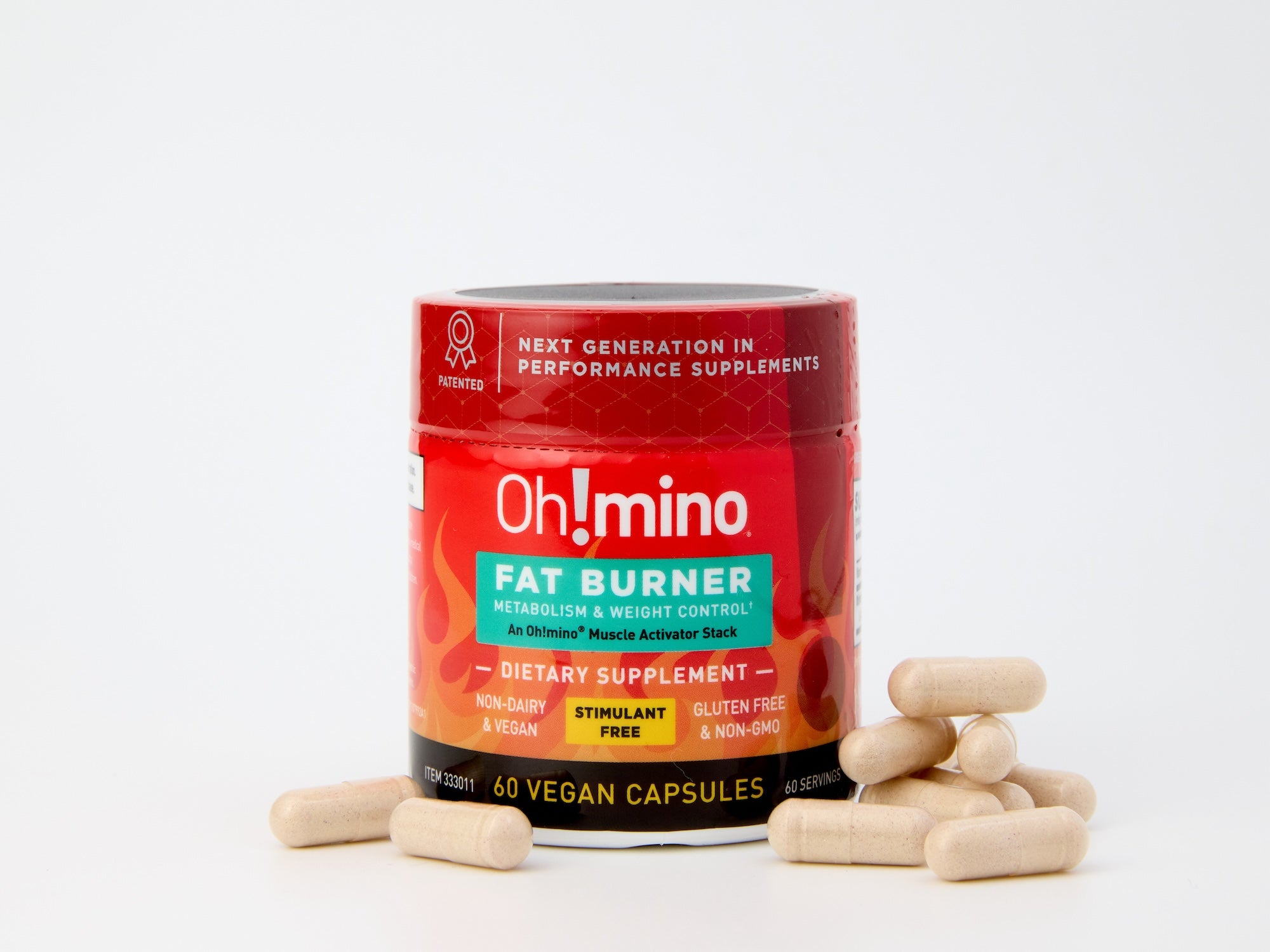 Oh!mino® Fat Burner Vegan Capsules - BFF ACCESS 1.0