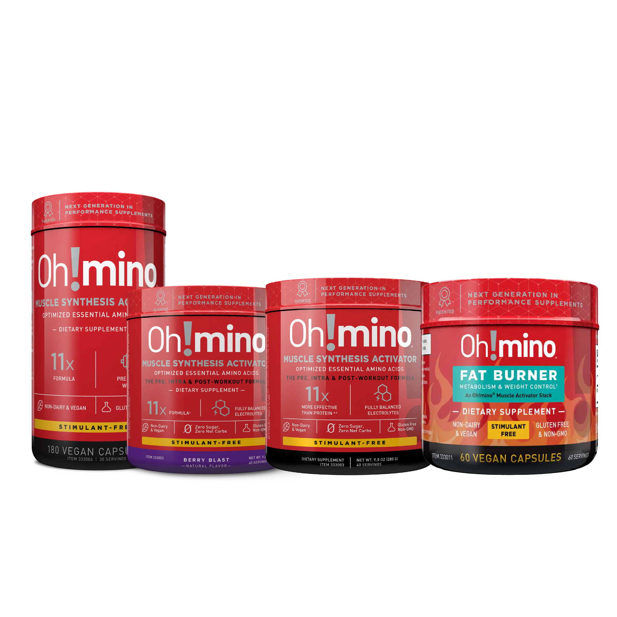 Oh!mino® Quick Start Muscle Synthesis Activating System†