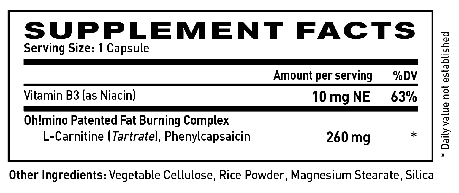 Oh!mino Fat Burner