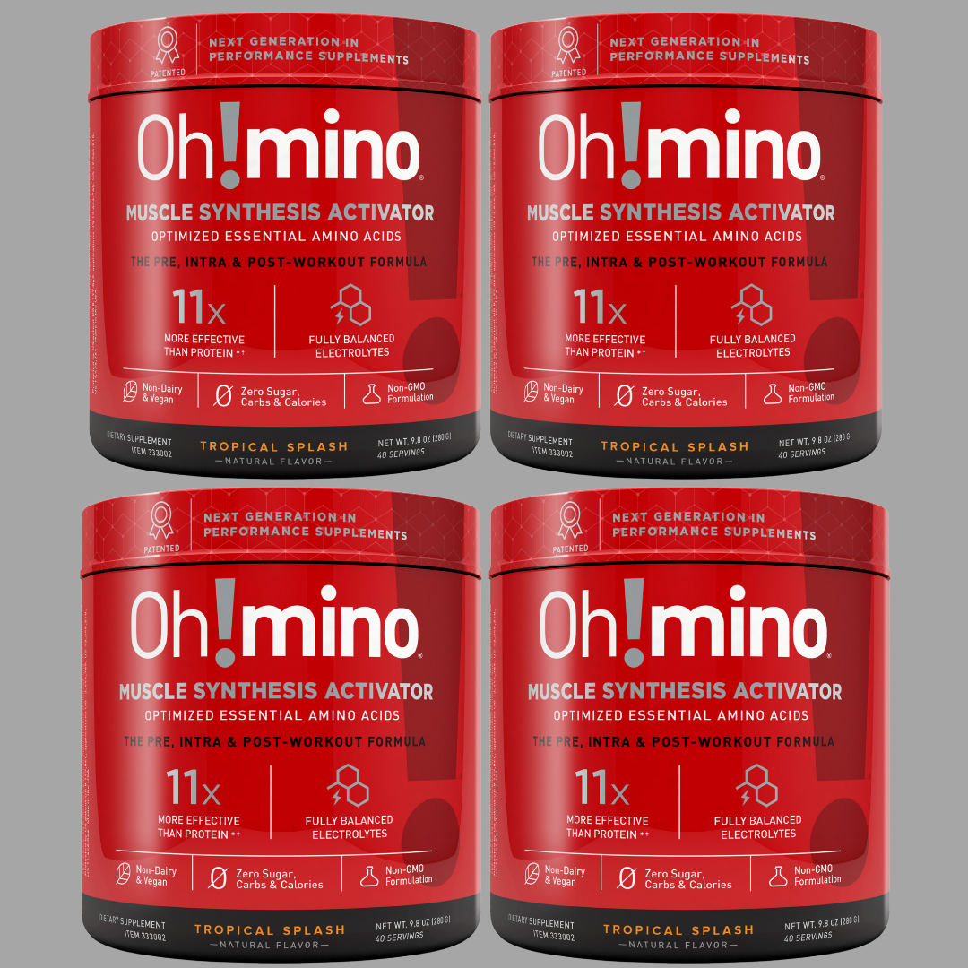 4 Pack - Oh!mino® Muscle Synthesis Activator