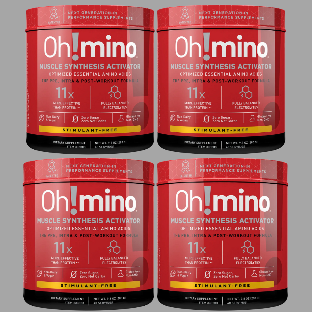 4 Pack - Oh!mino® Muscle Synthesis Activator