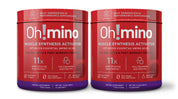 Oh!mino® Muscle Synthesis Activator - with Caffeine Berry Blast 2-Pack