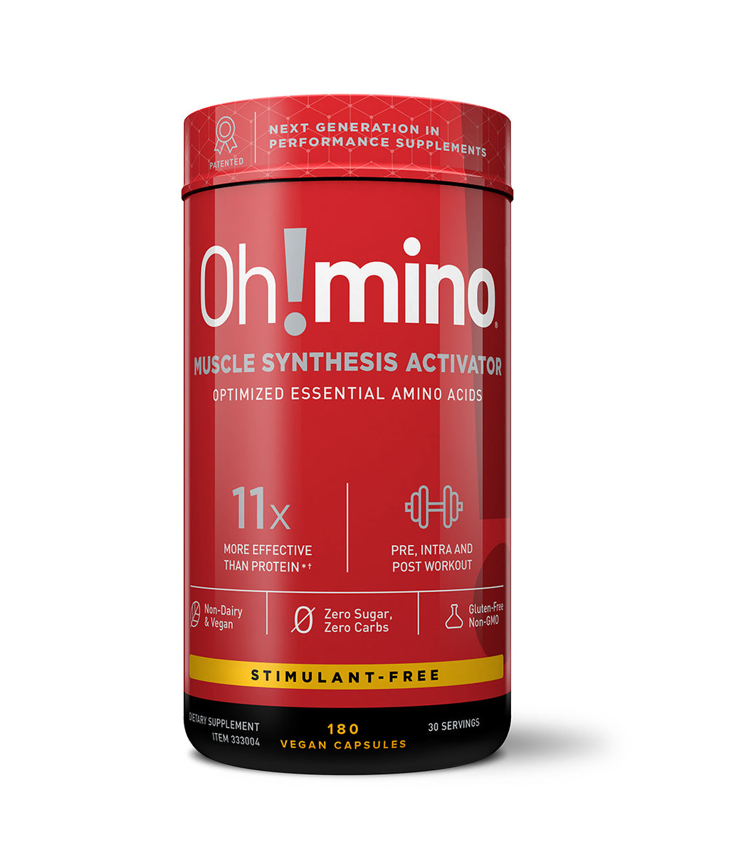 Oh!Mino Muscle Synthesis Activator Powder With Caffeine Learn About
