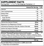 Oh!mino® Muscle Synthesis Activator†  with Caffeine - New Berry Blast Flavor