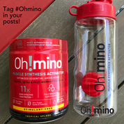 Oh!mino® Muscle Synthesis Activator† - Bottle w Black Cap